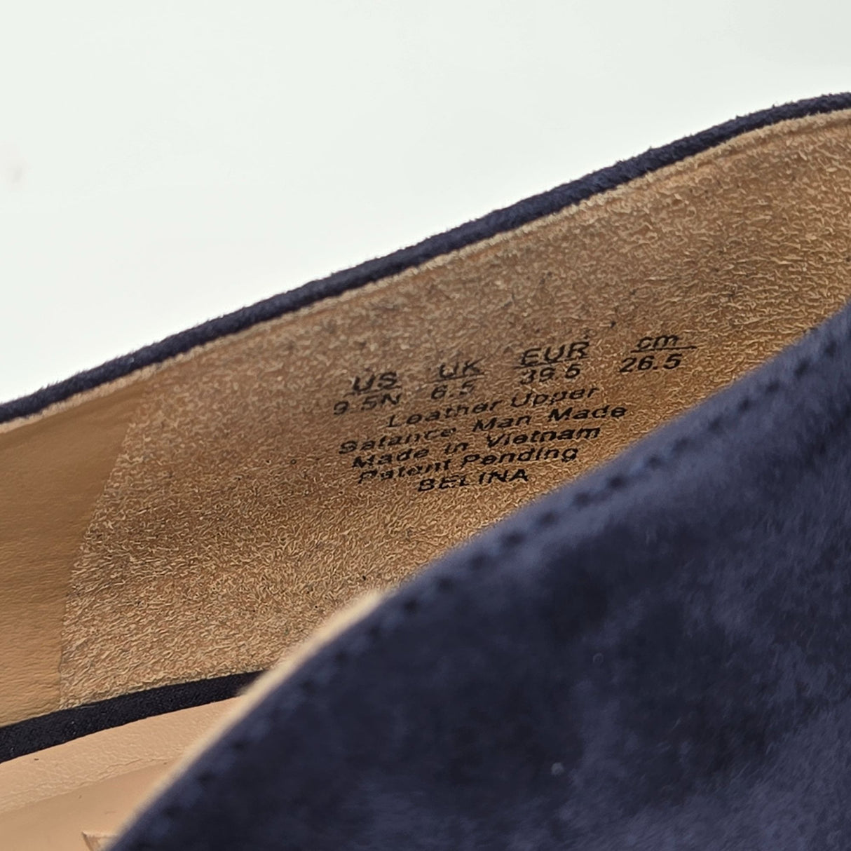 Naturalizer Belina Ballet Flats in French Navy Size 9.5 Womens Shoes