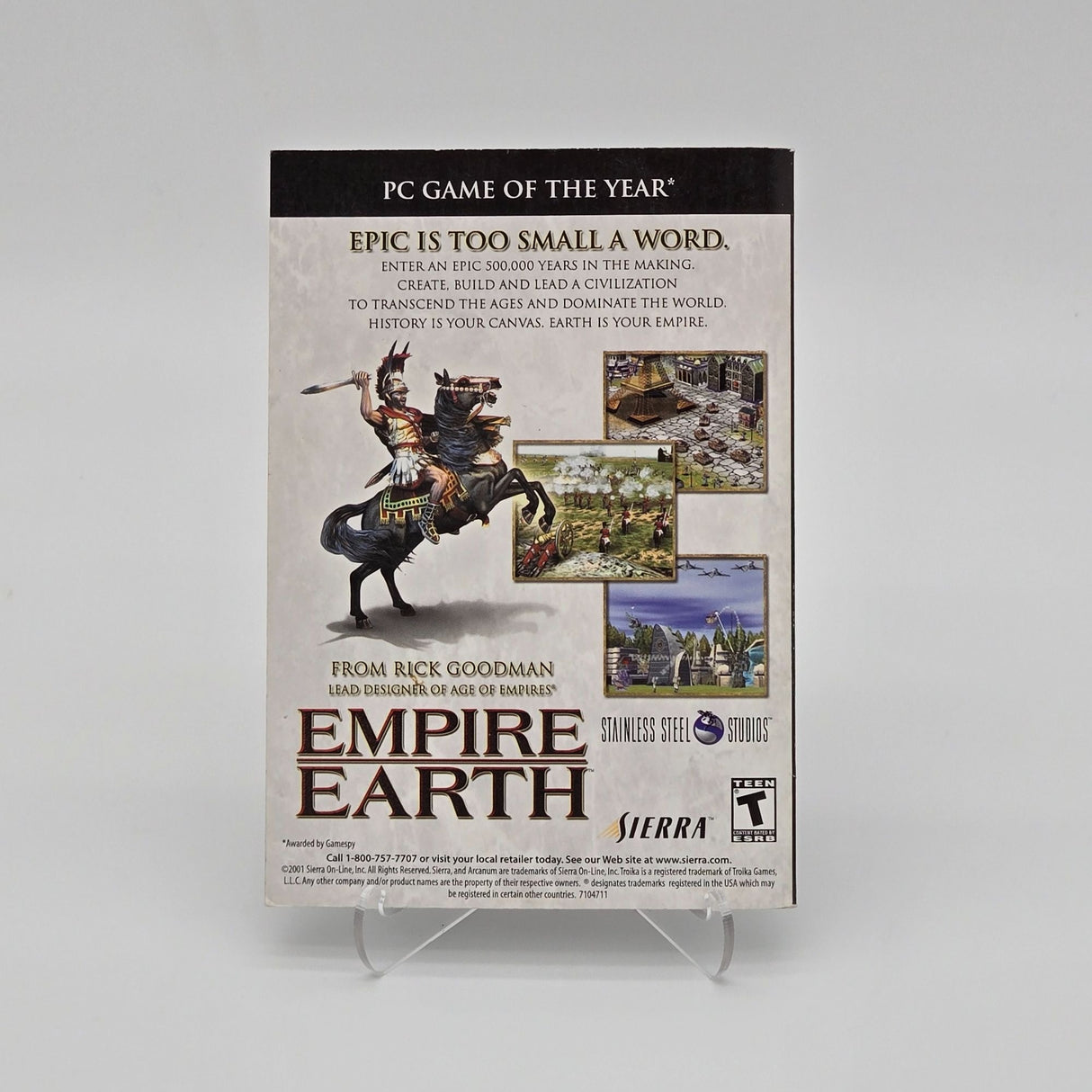 Arcanum Of Steamworks & Magick Obscura PC Game Manual Sierra Troika Games 2001 Vintage Collectible