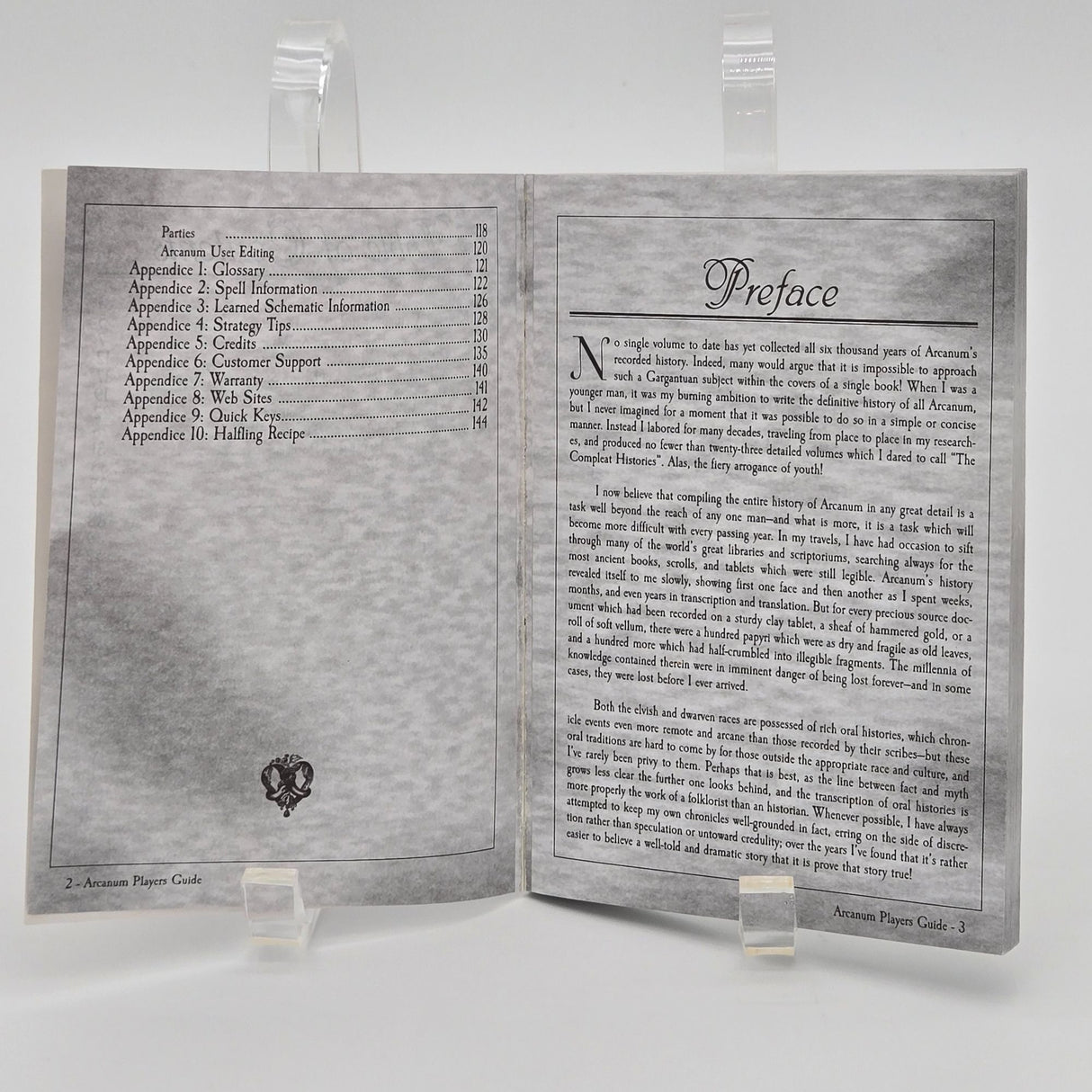 Arcanum Of Steamworks & Magick Obscura PC Game Manual Sierra Troika Games 2001 Vintage Collectible