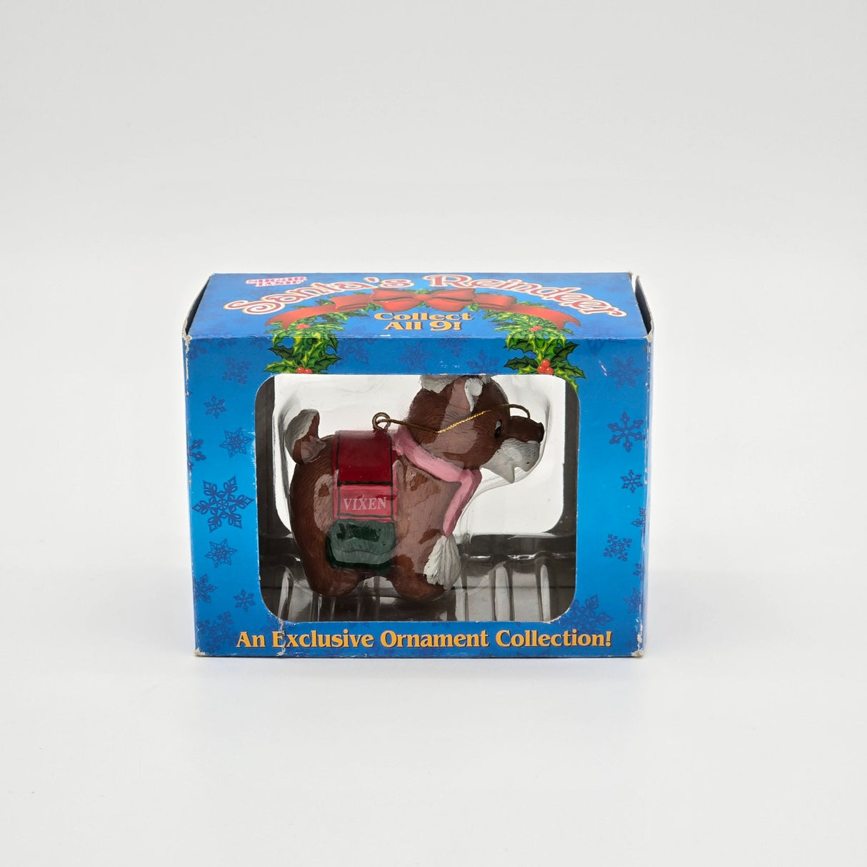 Santas Reindeer Ornament Vixen By National Entertainment Network 2012 Exclusive Collectible Christmas Decoration