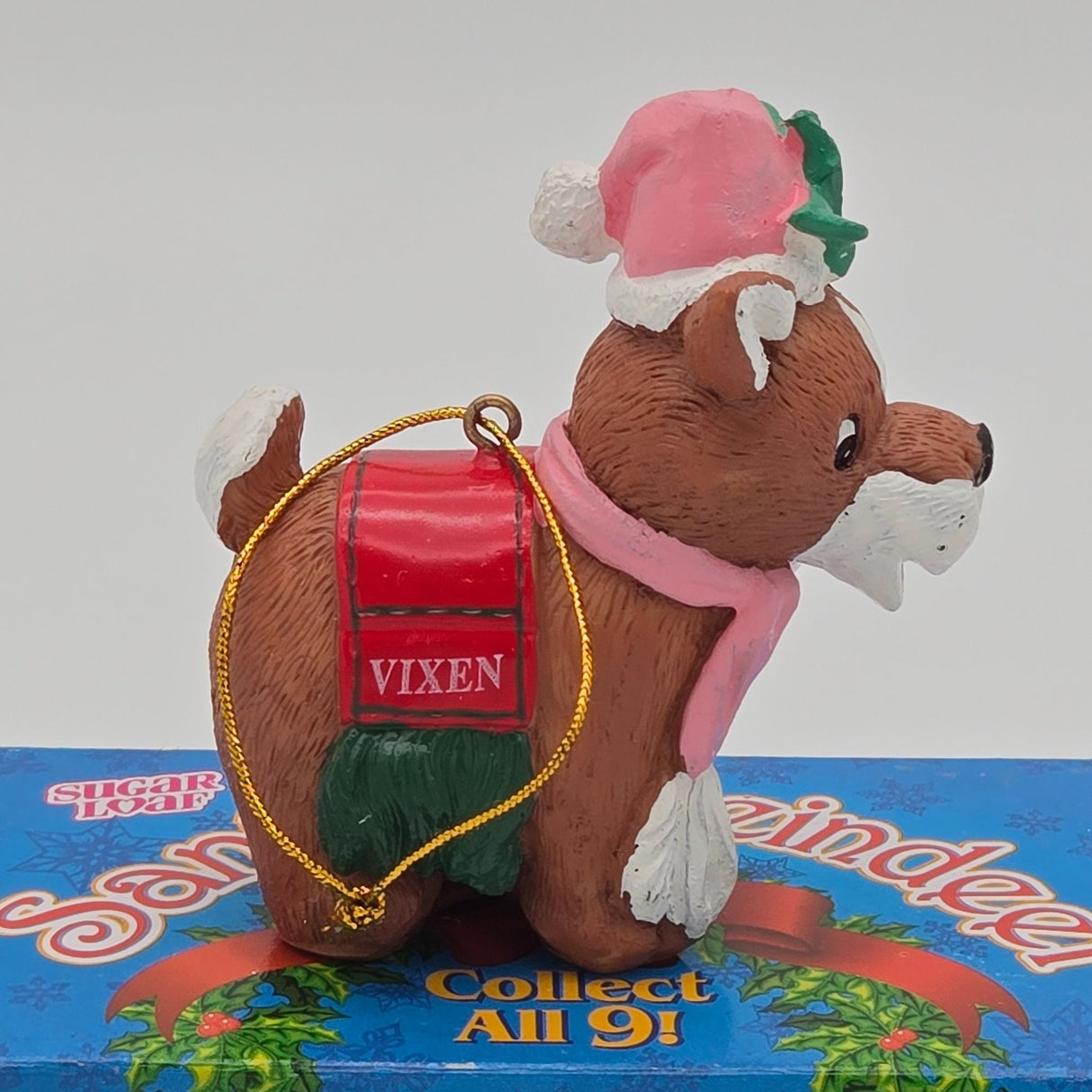 Santas Reindeer Ornament Vixen By National Entertainment Network 2012 Exclusive Collectible Christmas Decoration