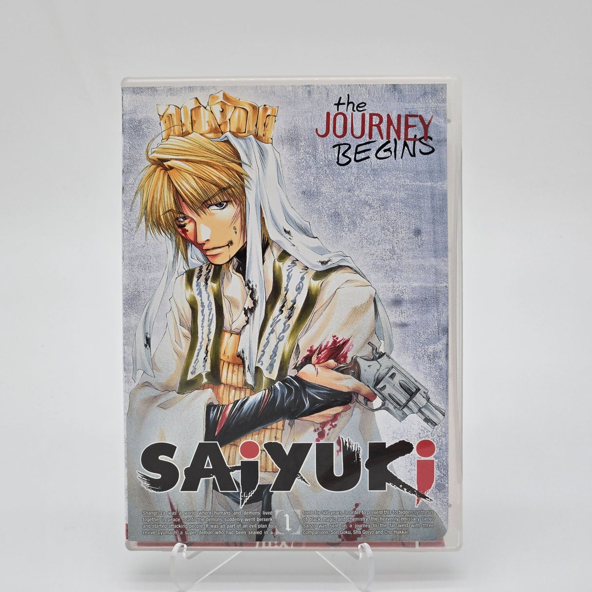 Saiyuki The Journey Begins DVD Vol. 1 Complete Episodes W/ Bonus Poster