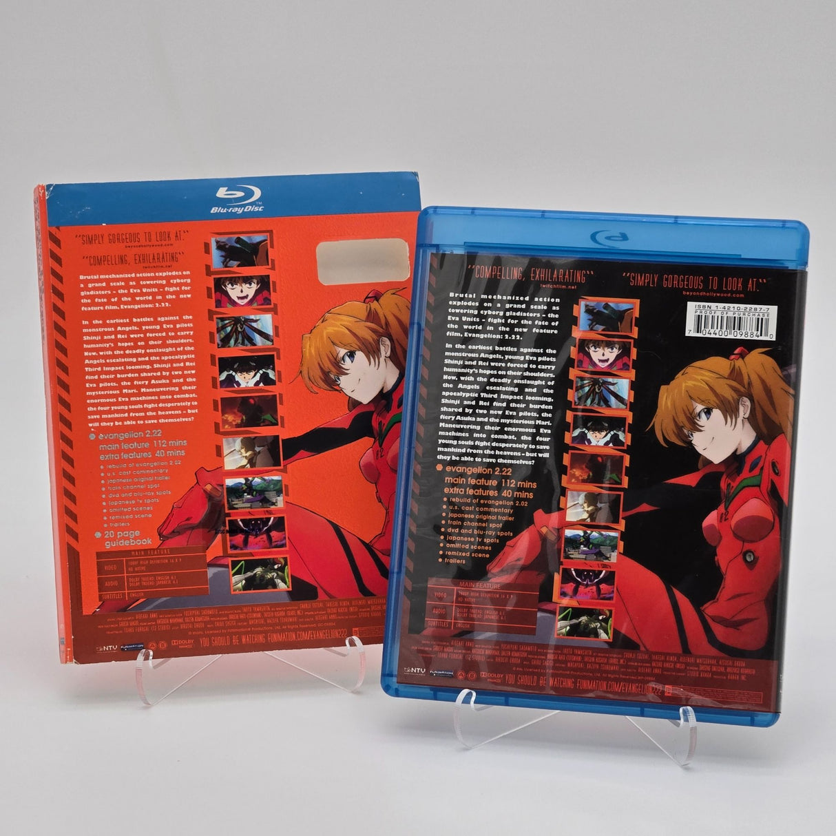 Evangelion 2.22 You Can (Not) Advance Blu-Ray + 20-Page Guidebook