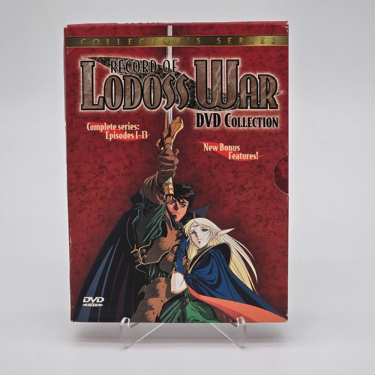 Record Of Lodoss War Collectors Series DVD Collection Episodes 1-13 With Bonus Features