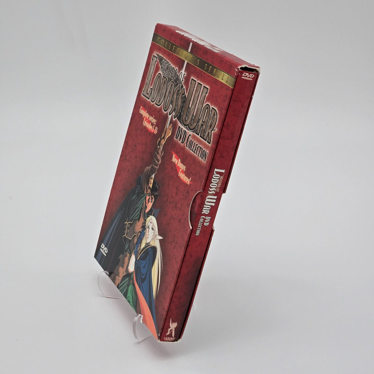 Record Of Lodoss War Collectors Series DVD Collection Episodes 1-13 With Bonus Features