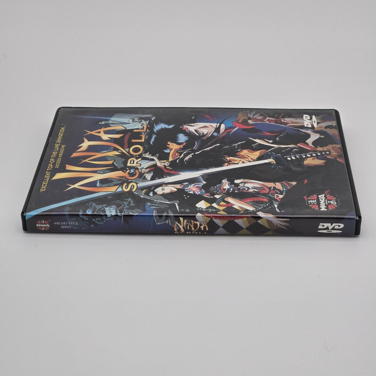 Ninja Scroll DVD Manga Video 2003 Action Anime Feudal Japan Storyline With Intrigue & Deception