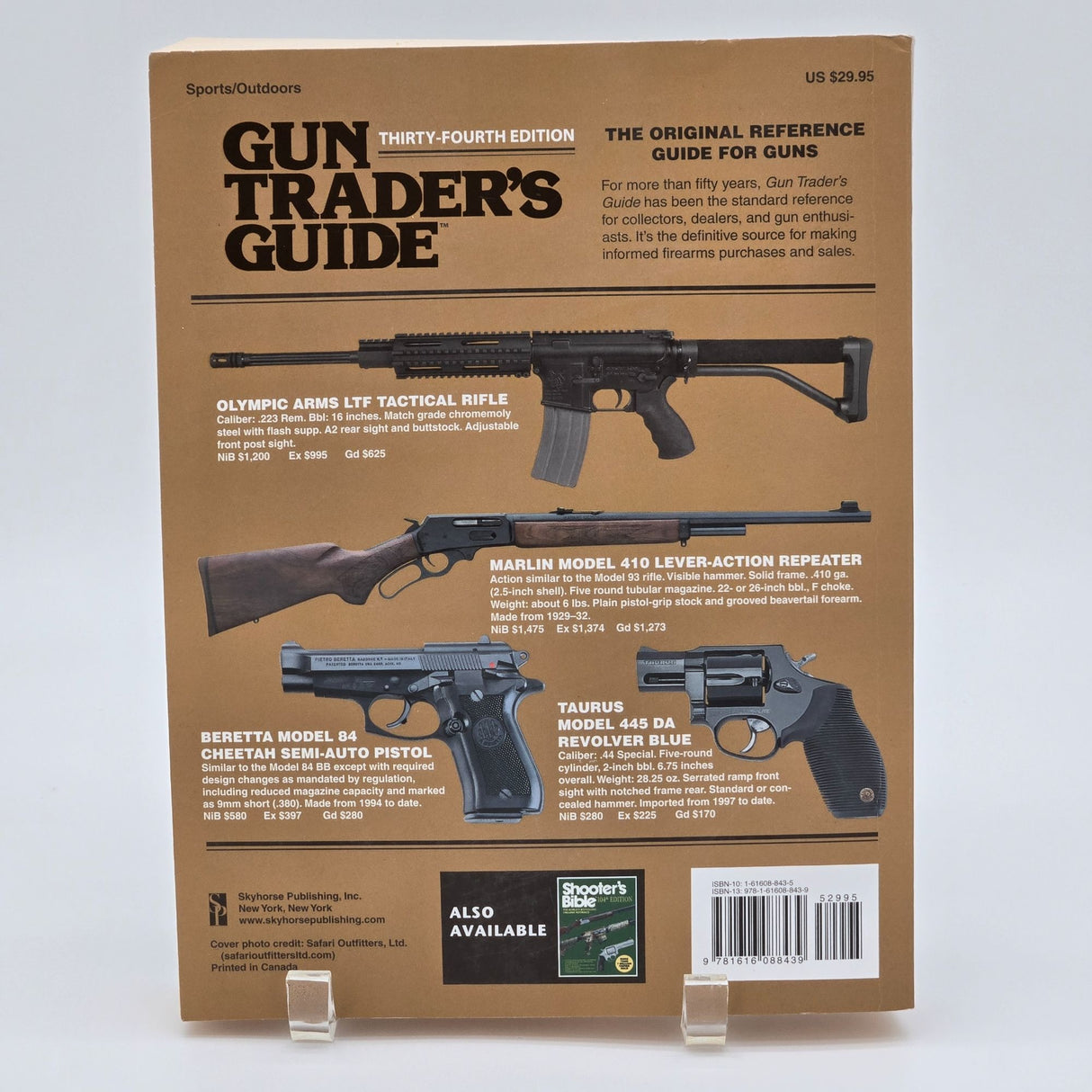 Gun Traders Guide 34th Edition Paperback By Stephen D. Carpenteri