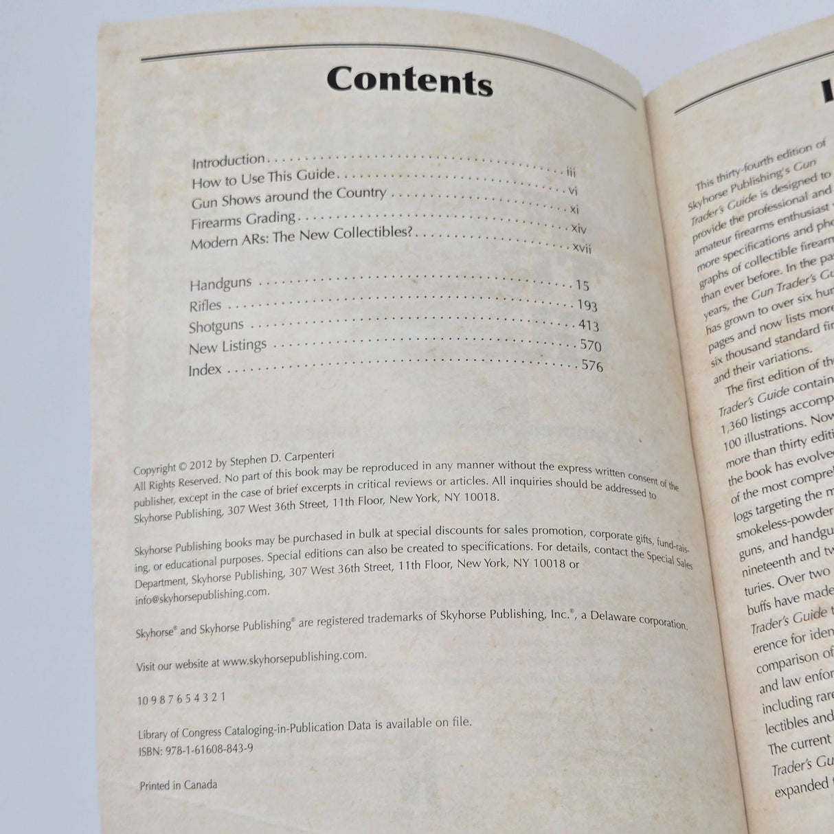 Gun Traders Guide 34th Edition Paperback By Stephen D. Carpenteri