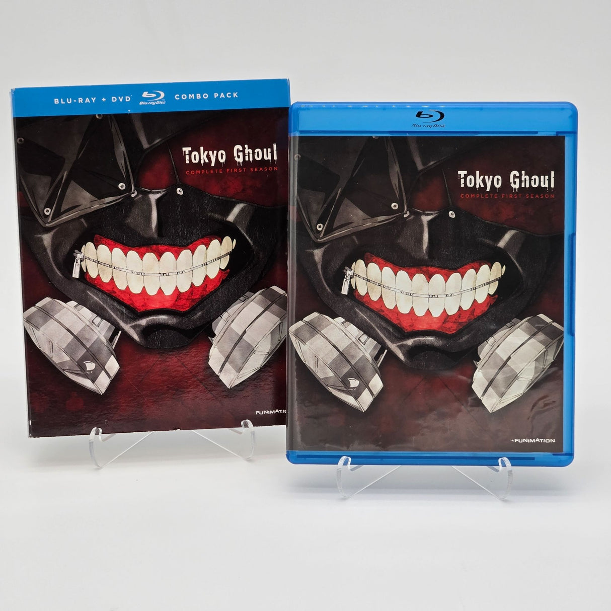 Tokyo Ghoul Complete First Season Blu-Ray/DVD Combo Pack Anime Series Funimation