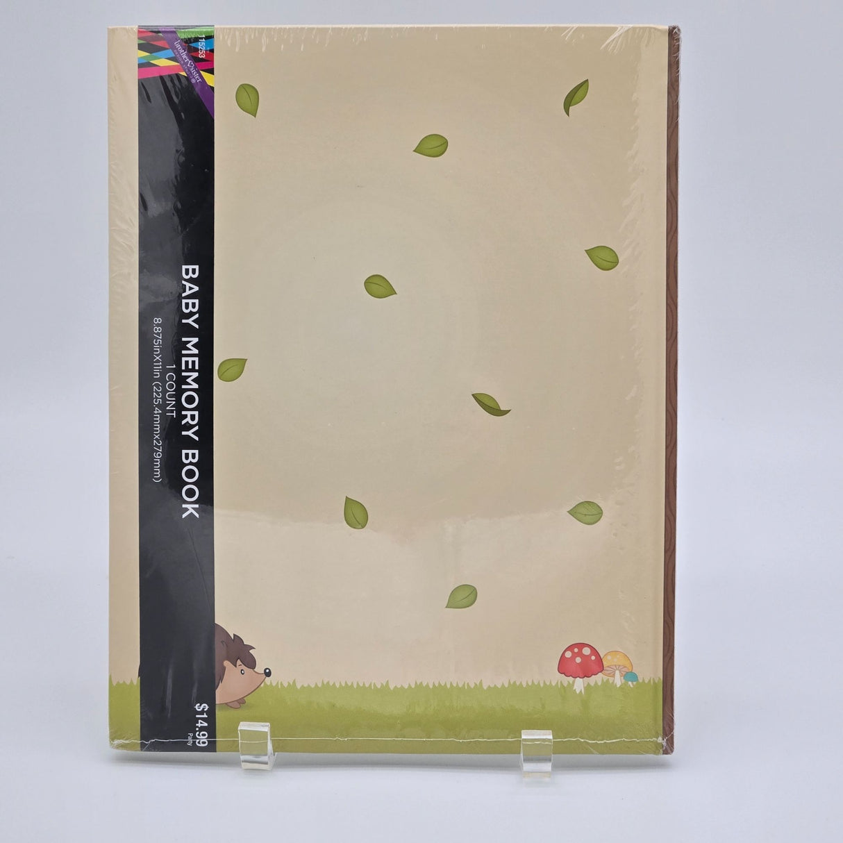 Welcome Baby Memory Book With Woodland Animals 8.5" X 11" Brother Sister Design Studio