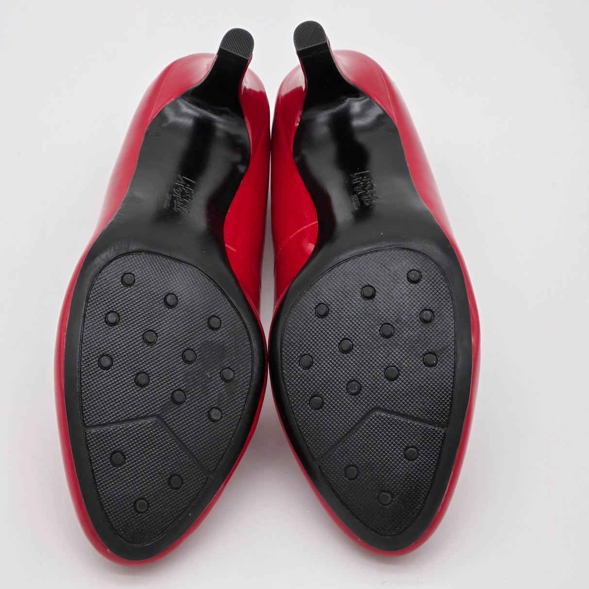 LifeStride Red Patent Leather Womens 2.5" Heel Pumps Size 9.5M