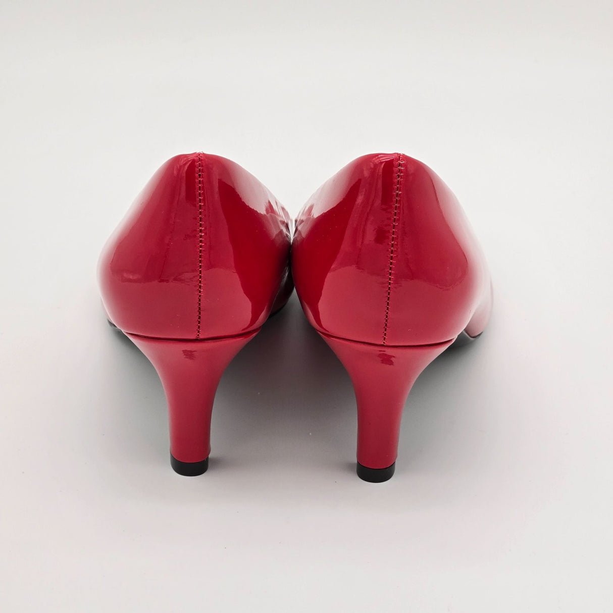 LifeStride Red Patent Leather Womens 2.5" Heel Pumps Size 9.5M