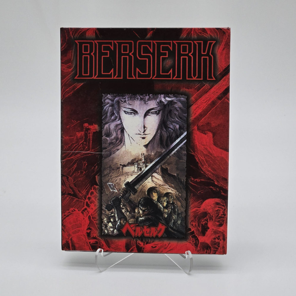 Berserk Anime DVD Box Set Episodes 1-25 Limited Edition Red Artwork English & Japanese Audio Subtitles