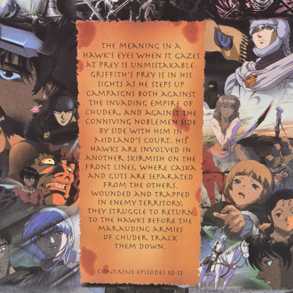 Berserk Anime DVD Box Set Episodes 1-25 Limited Edition Red Artwork English & Japanese Audio Subtitles