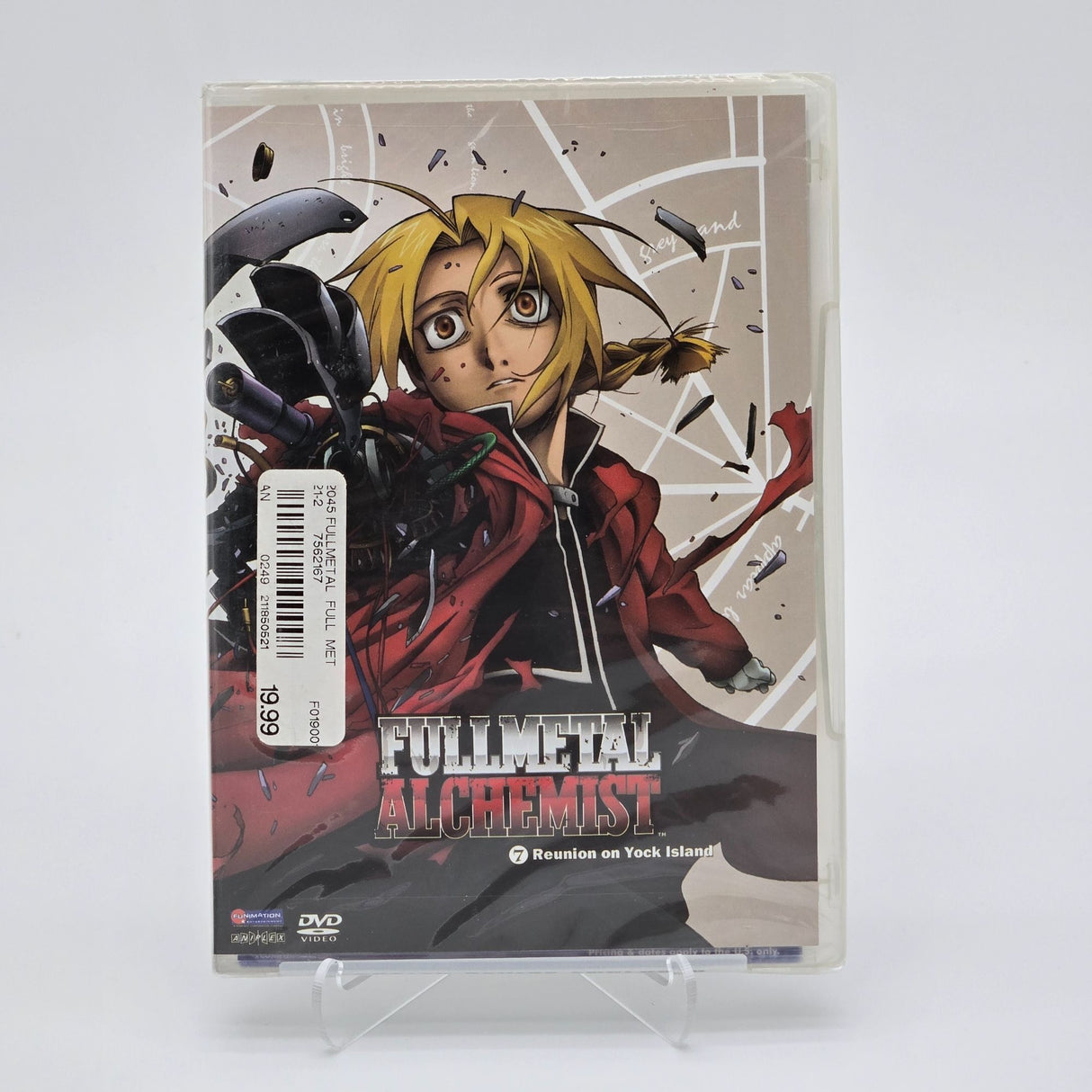 Fullmetal Alchemist DVD Volume 7 Reunion On Yock Island Anime Series Sealed