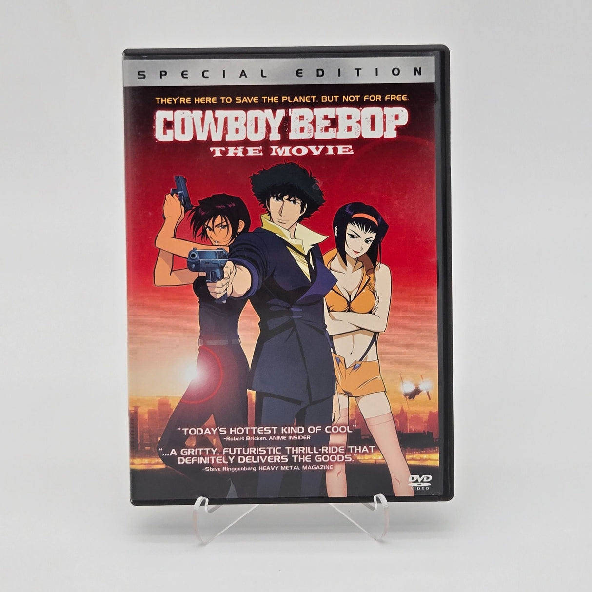 Cowboy Bebop The Movie DVD Special Edition Anime Action Sci-Fi Film R-Rated