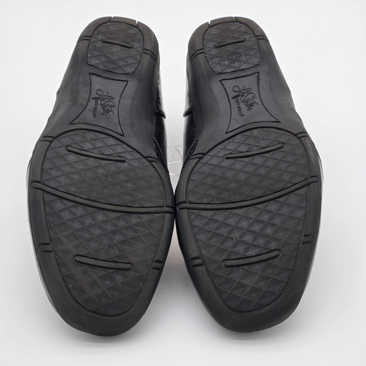 LifeStride Womens Dig Black Ballet Flats Soft System Comfort Shoes Size 9.5N