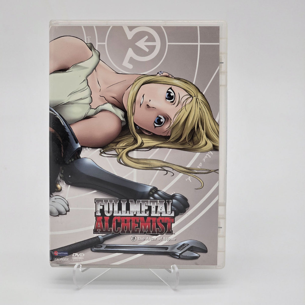 Fullmetal Alchemist Volume 8 DVD "The Altar Of Stone" Anime Series With Case & Insert