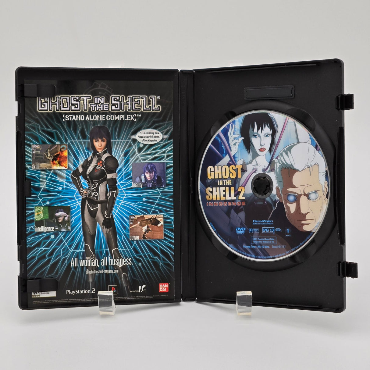 Ghost In The Shell 2 Innocence DVD Movie Anime Sci-Fi Action Mamoru Oshii Free Region 1 NTSC