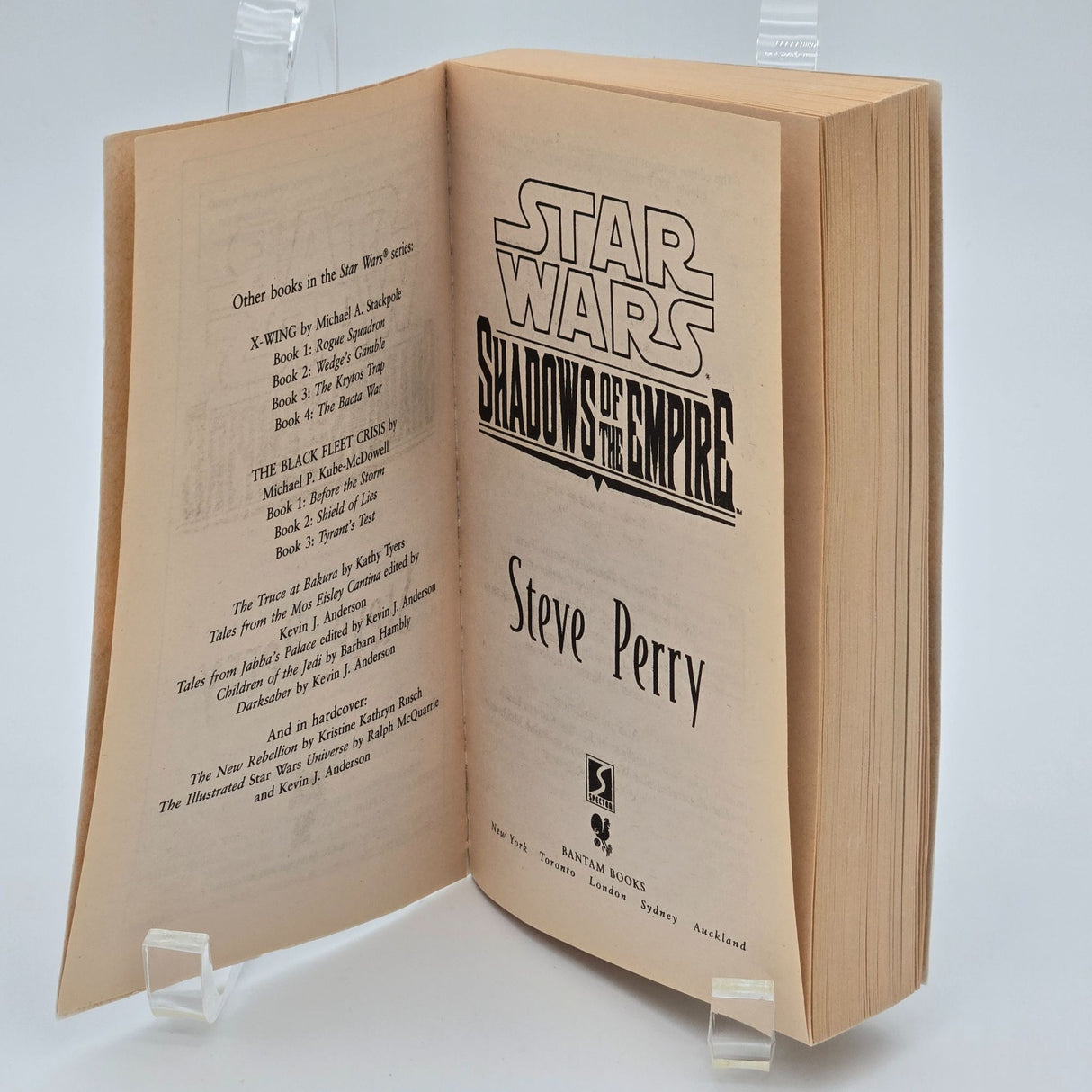 Star Wars: Shadows Of The Empire Paperback By Steve Perry