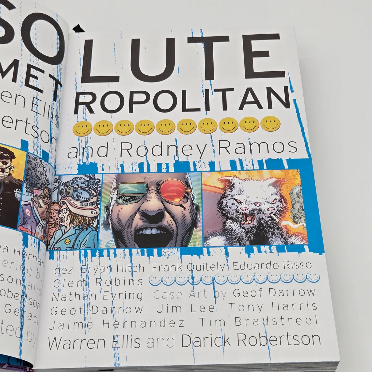 Absolute Transmetropolitan Vol. 2 Hardcover By Warren Ellis & Darick Robertson