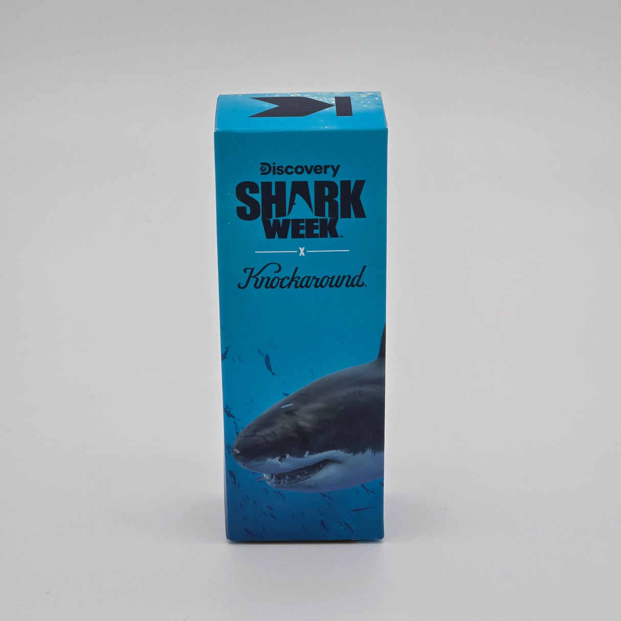 Discovery Shark Week X Knockaround Premiums Polarized Sunglasses W/ Protective Pouch