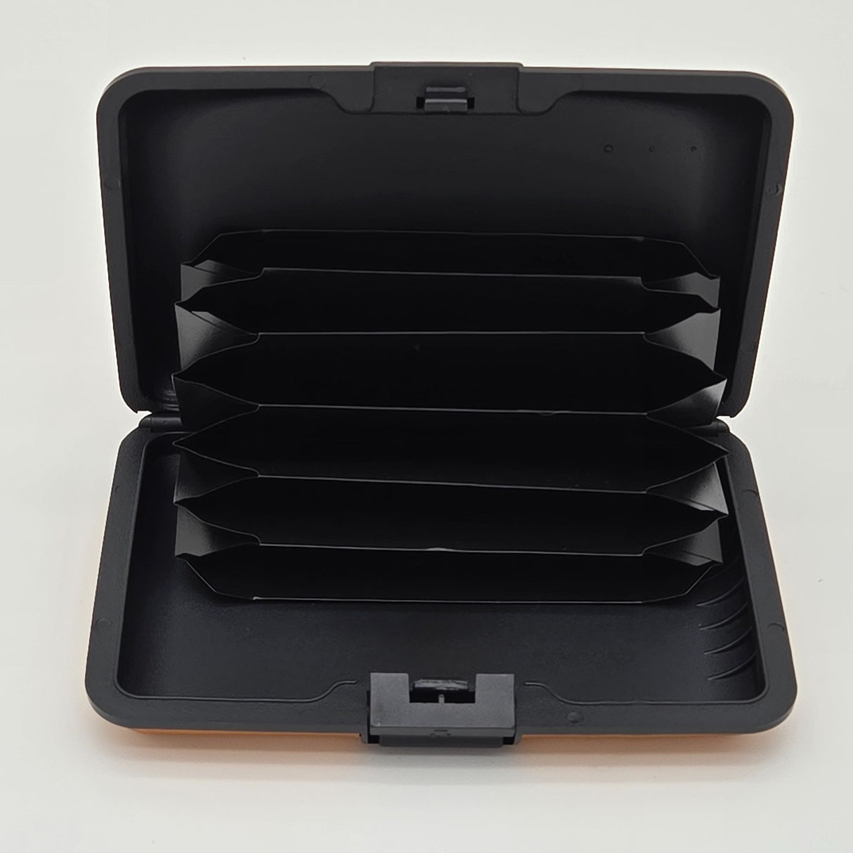 Yellow RFID Blocking Cardholder Wallet With Accordion Slots & Snap Closure