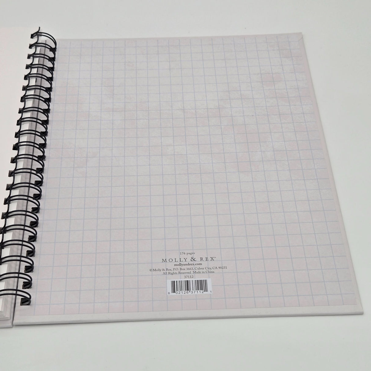 Molly & Rex Spiral-Bound Sketchbook With 275 Acid-Free Pages & Artistic Cover Design