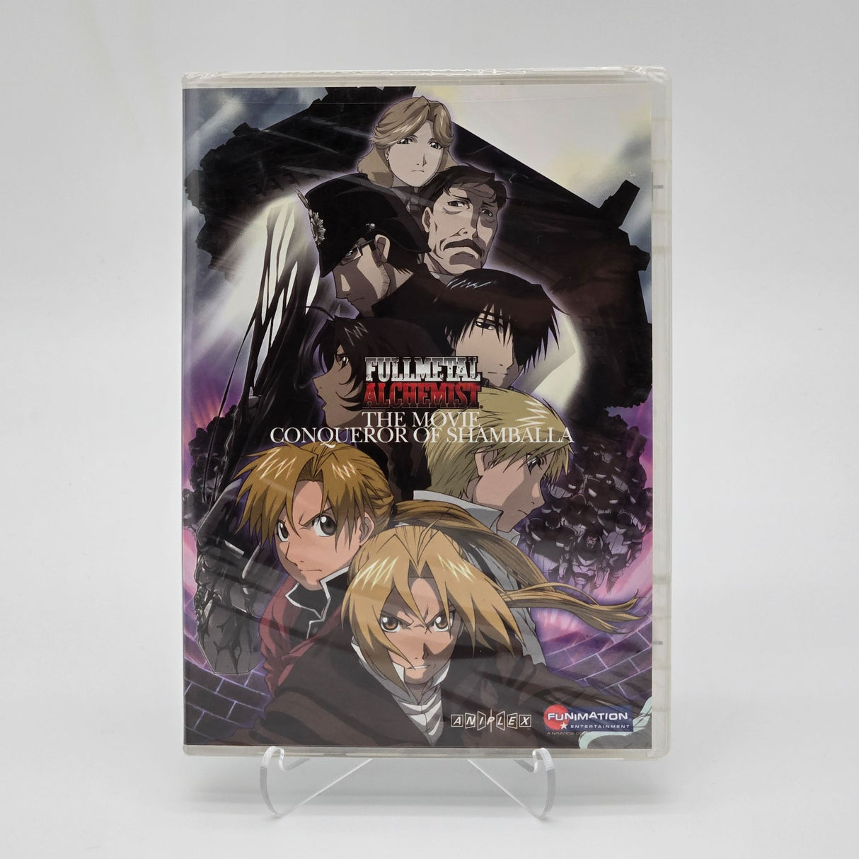 Fullmetal Alchemist The Movie Conqueror Of Shamballa DVD Anime Funimation English Dub & Sub Region 1