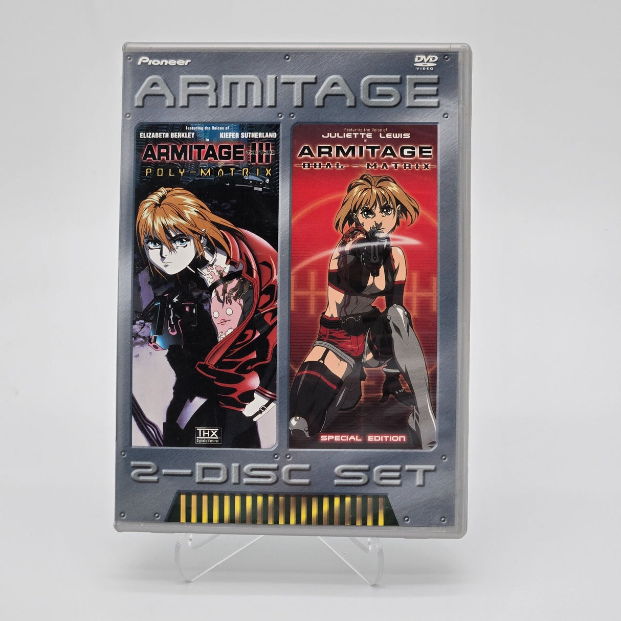 Armitage III Poly-Matrix & Dual-Matrix 2-Disc DVD Set Special Edition Anime