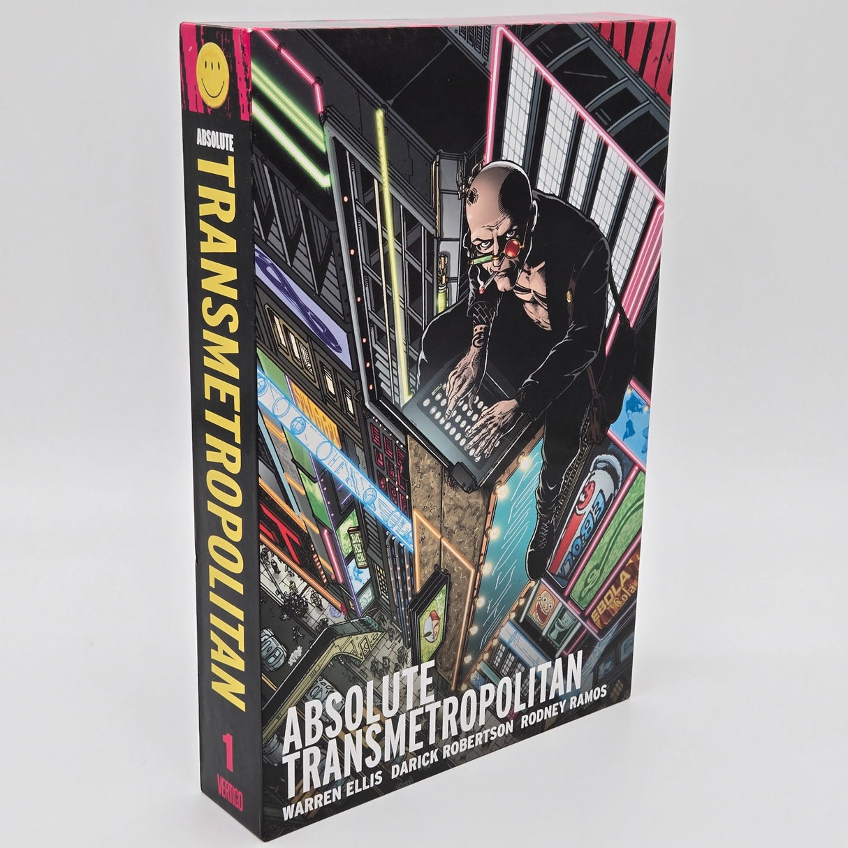 Absolute Transmetropolitan Vol. 1 Hardcover Slipcase Edition By Warren Ellis & Darick Robertson