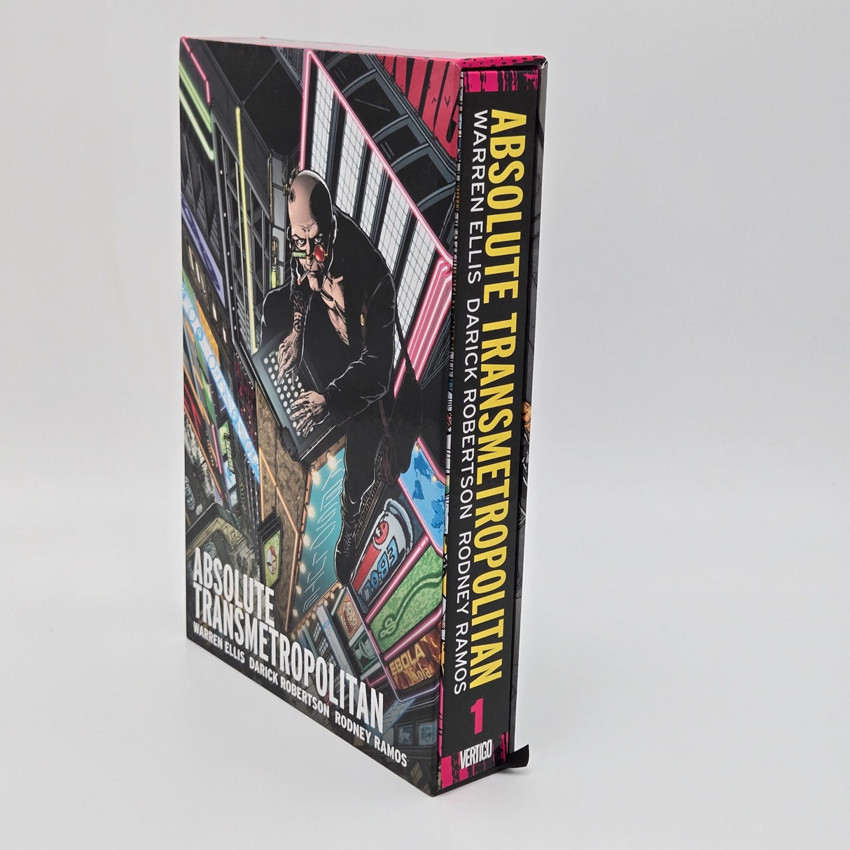 Absolute Transmetropolitan Vol. 1 Hardcover Slipcase Edition By Warren Ellis & Darick Robertson