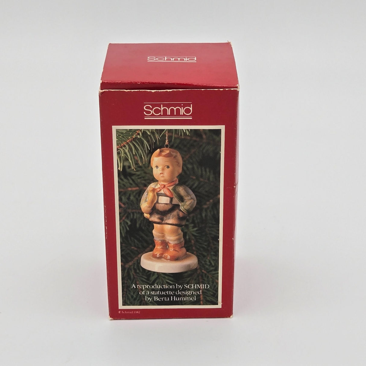 Schmid 1983 First Edition Annual Ornament "Hark The Herald" By Berta Hummel