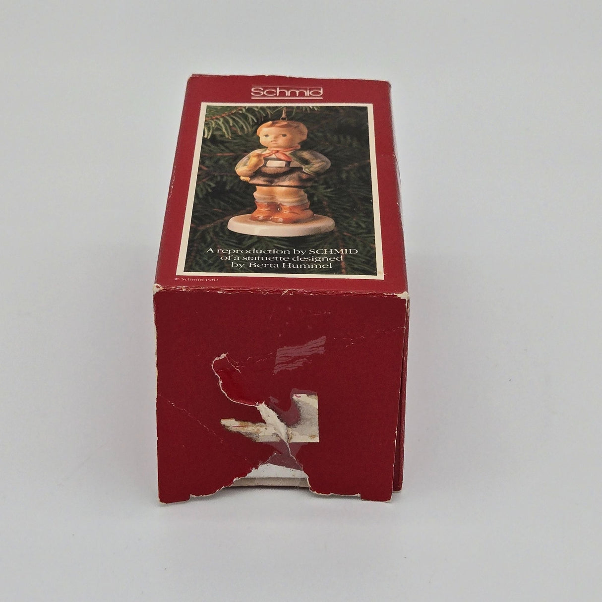 Schmid 1983 First Edition Annual Ornament "Hark The Herald" By Berta Hummel