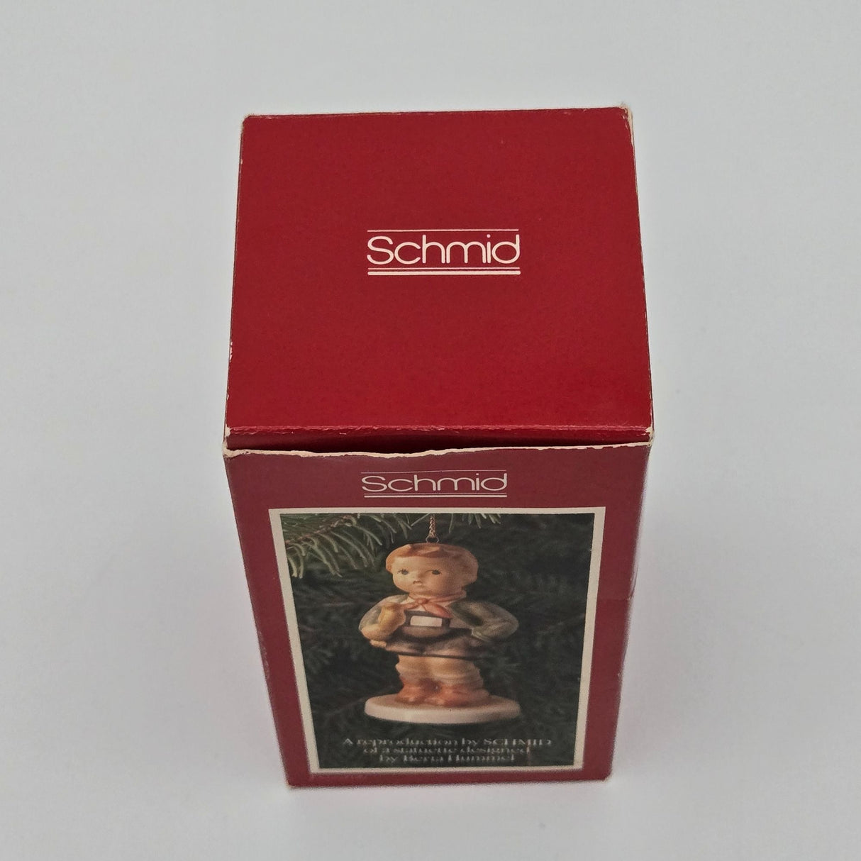 Schmid 1983 First Edition Annual Ornament "Hark The Herald" By Berta Hummel