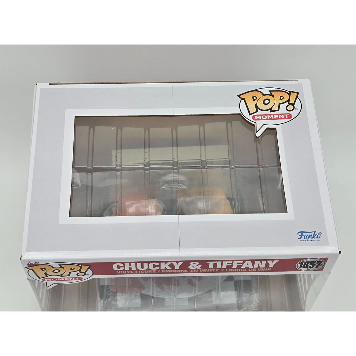Funko Pop! Moment Chucky & Tiffany Bride Of Chucky Vinyl Figures Spirit Exclusive Collectible