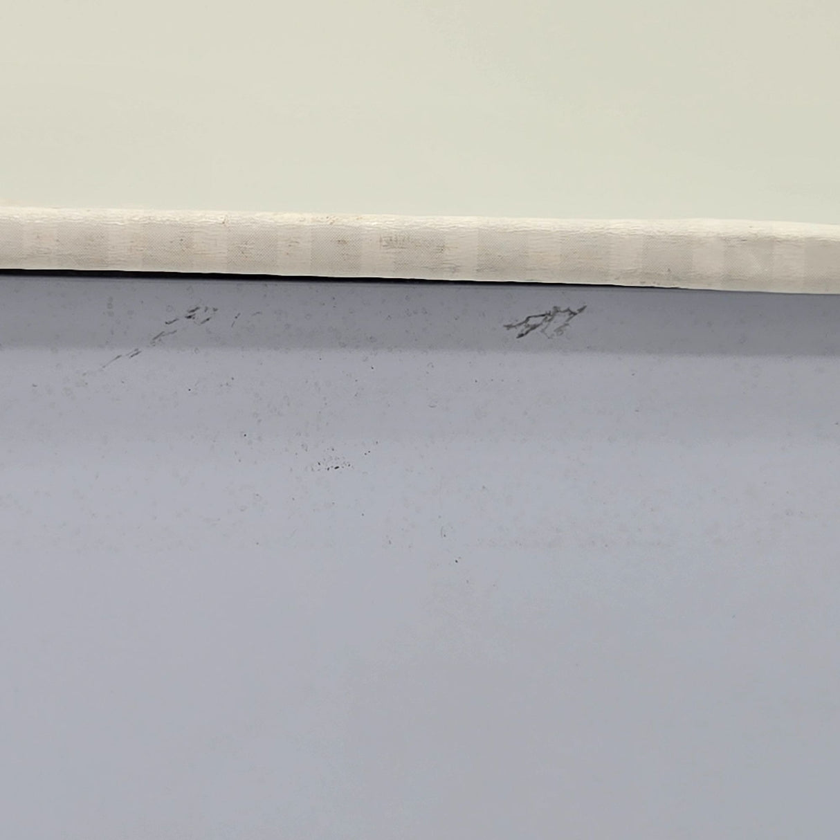 Sheffield Home 6x4 White Striped Photo Frame Horizontal Tabletop Design