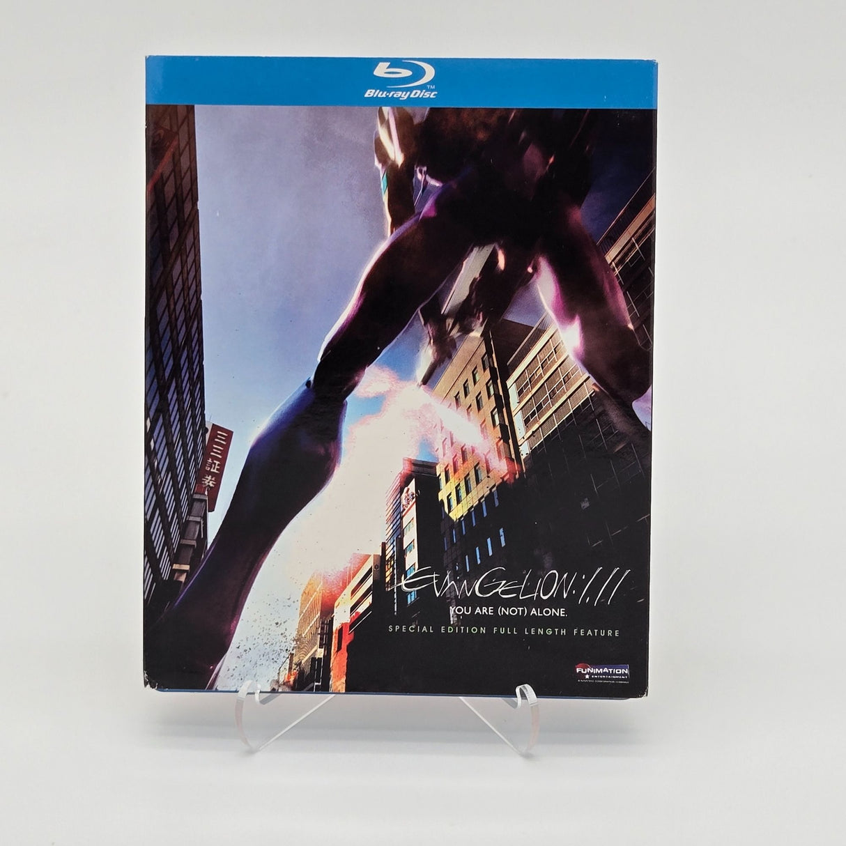 Evangelion 1.11 You Are (Not) Alone Blu-Ray Special Edition Full-Length Feature With 20-Page Guidebook