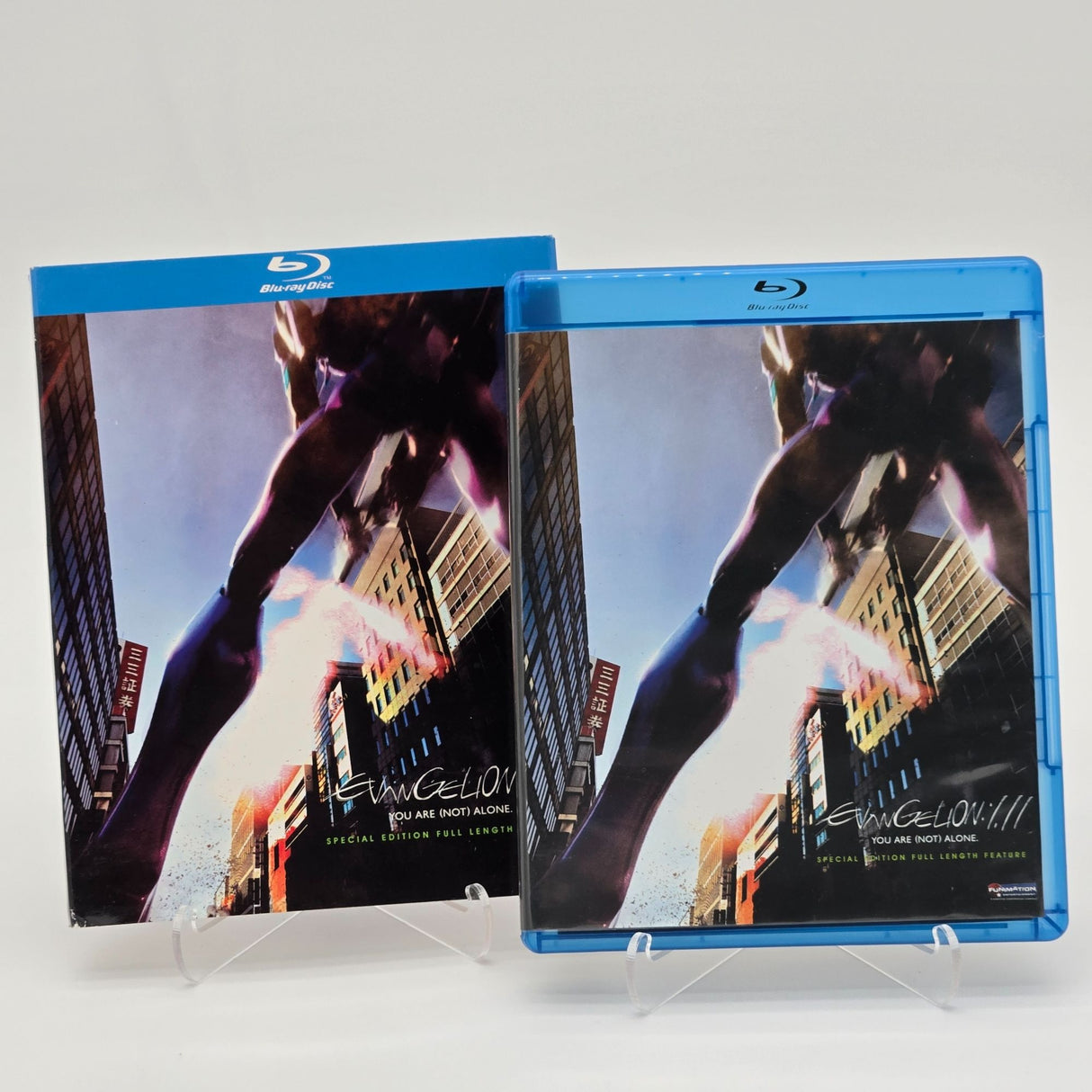 Evangelion 1.11 You Are (Not) Alone Blu-Ray Special Edition Full-Length Feature With 20-Page Guidebook