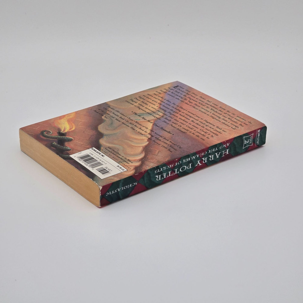 Harry Potter And The Chamber Of Secrets Paperback By J.K. Rowling Illustrated By Mary GrandPré Scholastic Edition 1999