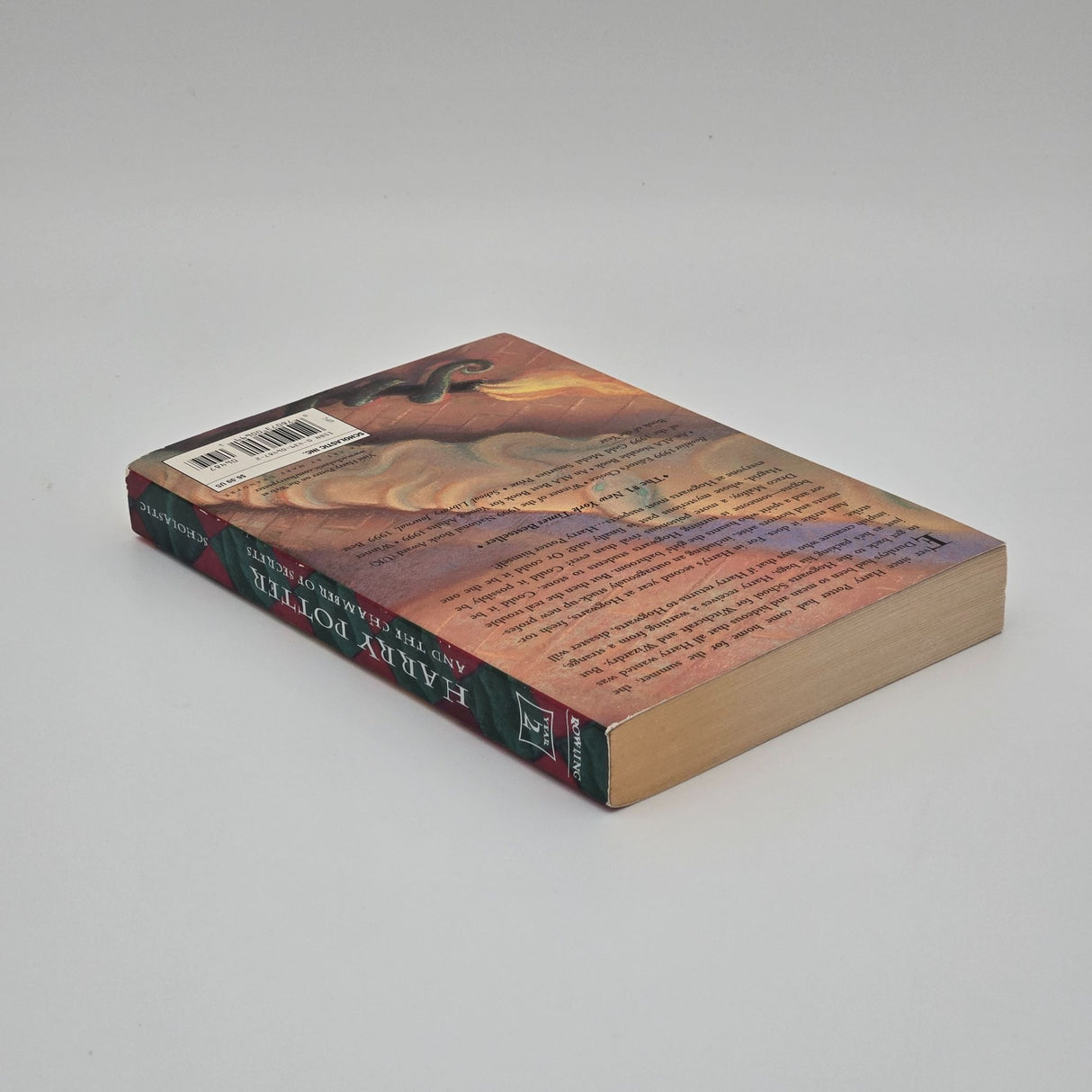 Harry Potter And The Chamber Of Secrets Paperback By J.K. Rowling Illustrated By Mary GrandPré Scholastic Edition 1999