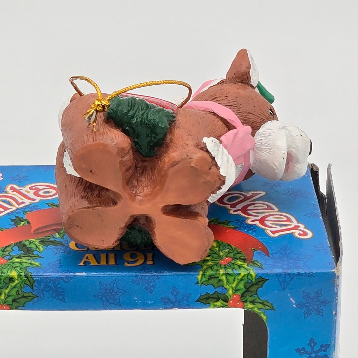 Santas Reindeer Ornament Vixen By National Entertainment Network 2012 Exclusive Collectible Christmas Decoration