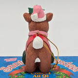 Santas Reindeer Ornament Vixen By National Entertainment Network 2012 Exclusive Collectible Christmas Decoration