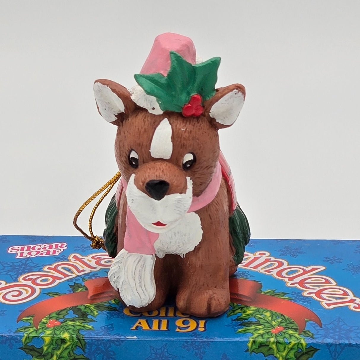 Santas Reindeer Ornament Vixen By National Entertainment Network 2012 Exclusive Collectible Christmas Decoration