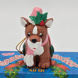 Santas Reindeer Ornament Vixen By National Entertainment Network 2012 Exclusive Collectible Christmas Decoration