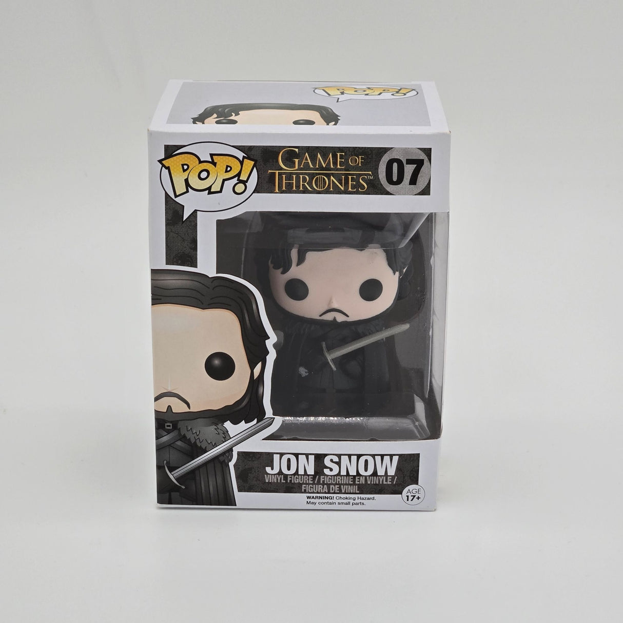 Funko Pop! Game Of Thrones Jon Snow Vinyl Figure #07 Collectible