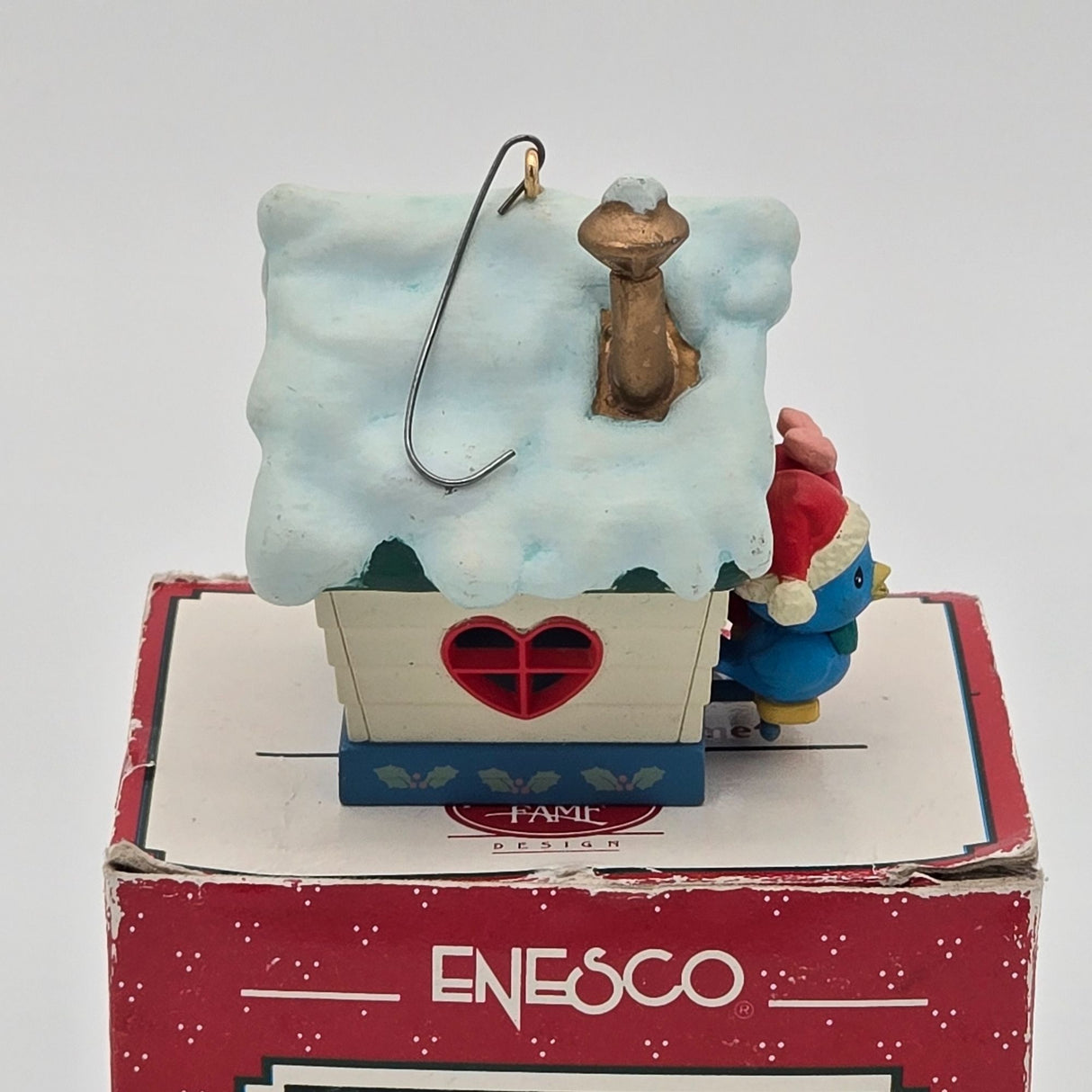 Enesco Treasury Christmas Ornament Home Tweet Home Lustre Fame Design