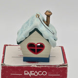 Enesco Treasury Christmas Ornament Home Tweet Home Lustre Fame Design
