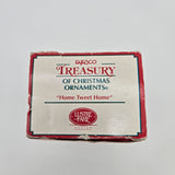 Enesco Treasury Christmas Ornament Home Tweet Home Lustre Fame Design