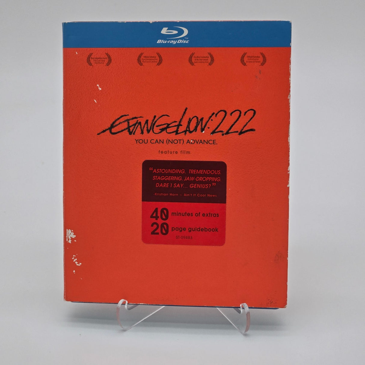 Evangelion 2.22 You Can (Not) Advance Blu-Ray + 20-Page Guidebook